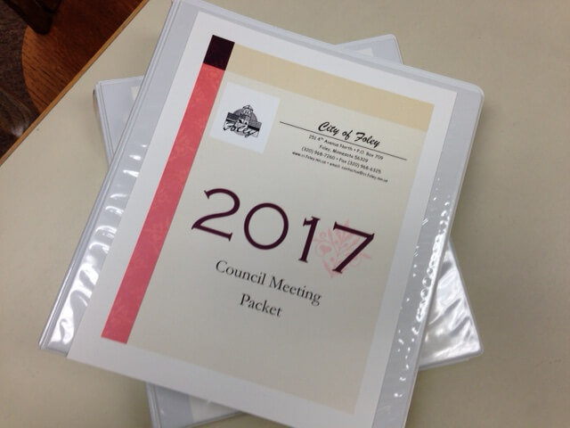 Shared Council Packets are also available to anyone who attends City Council meetings.